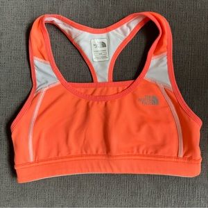 Women’s The North Face sports bra, size M.